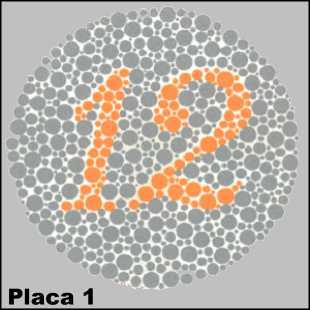 Essa é uma placa de controle até mesmo pessoas com daltonismo verão o número 12.