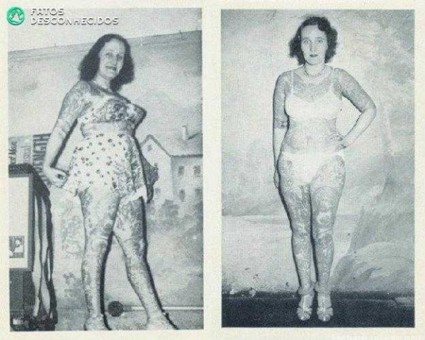 As primeiras mulheres tatuadas da história As primeiras mulheres tatuadas da história