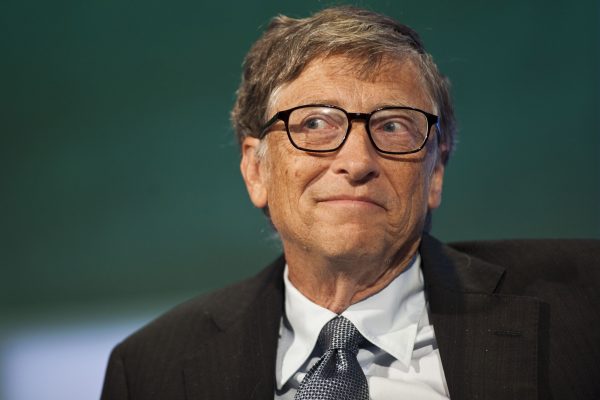 NEW YORK, NY - SEPTEMBER 24:  Bill Gates, chairman and founder of Microsoft Corp., listens during the Clinton Global Initiative (CGI) meeting on September 24, 2013 in New York City. Timed to coincide with the United Nations General Assembly, CGI brings together heads of state, CEOs, philanthropists and others to help find solutions to the world's major problems.  (Photo by Ramin Talaie/Getty Images)