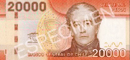Conheça os rostos que estampam as notas de dinheiro ao redor do mundo? 2 chile