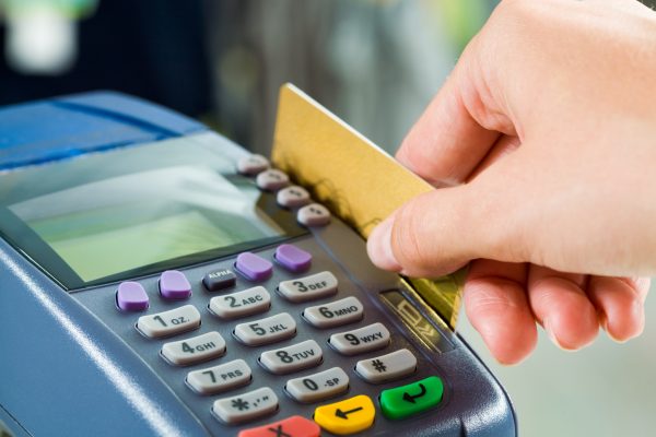 Paying by card