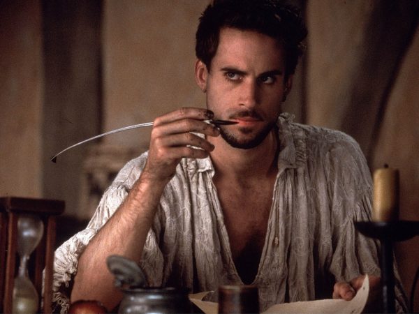 Actor Joseph Fiennes as William Shakespeare in the film Shakespeare in Love