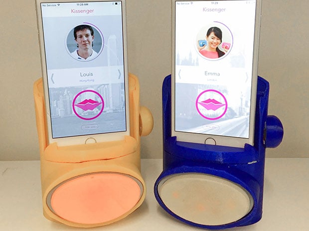 Conheça o gadget de beijar pessoas a distância Conheça o gadget de beijar pessoas a distância