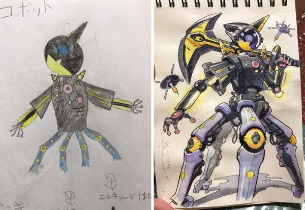 Ilustradora transforma Pokémon em Digimons • DOL