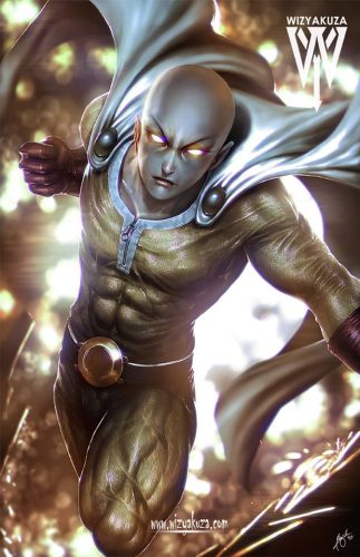 Ilustrador de One Punch Man desenha os personagens de Dragon Ball Z – Fatos  Desconhecidos