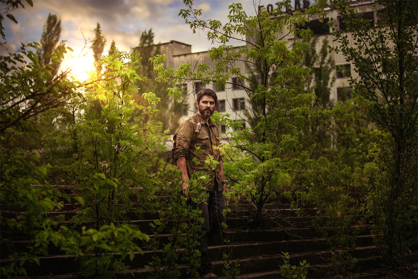 The Last of Us: Cosplayer faz ensaio como Joel em Chernobyl