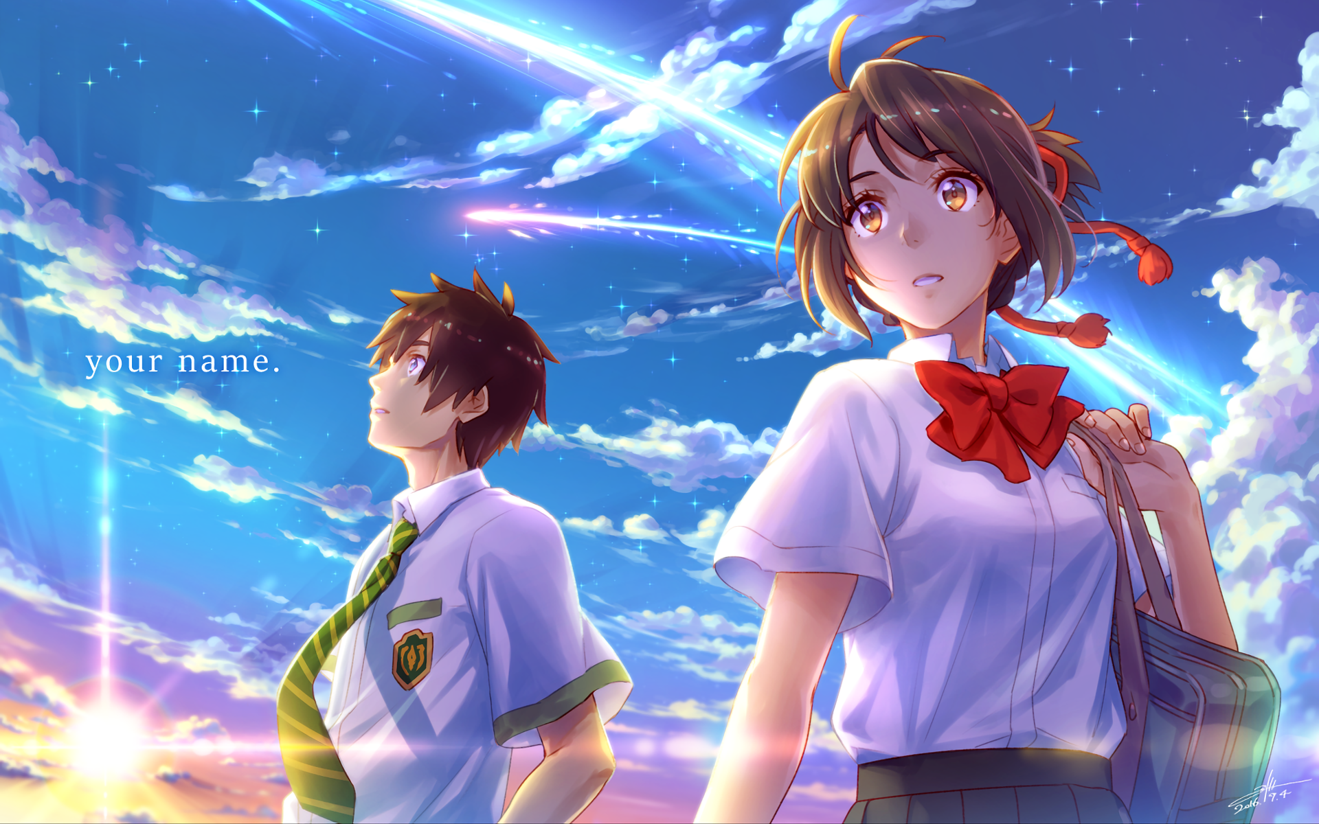 Your Name. Um dos melhores animes que assistir