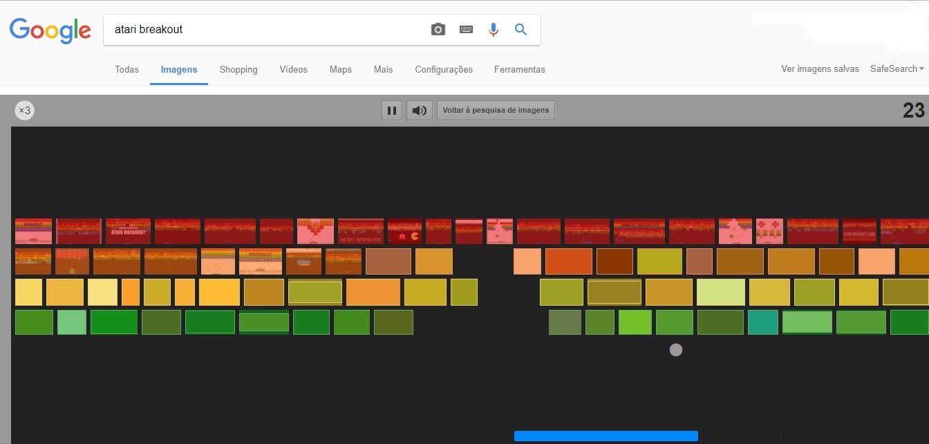 O Google tem joguinhos super legais e alguns até nostálgicos, como o Atari,  escondidos. E para encontrá-los e se divertir, basta colocar na pesquisa  do, By Gazin