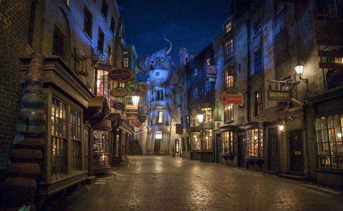 Que tal um passeio pelo Beco Diagonal de Harry Potter?