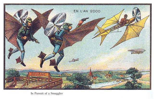 Como um artista francês de 1910 imaginava o ano 2000?