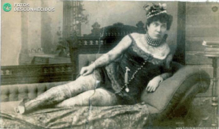 Conheça as primeiras mulheres tatuadas da história