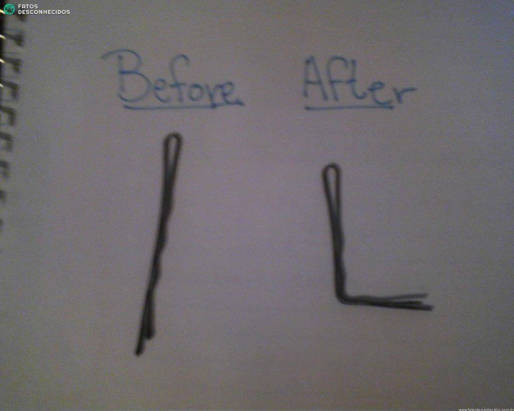 Tutorial como abrir uma fechadura usando apenas grampos ou clips de