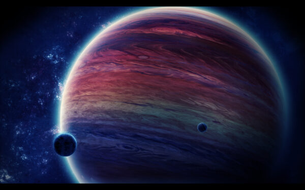 gas-giant-planet-moon-space-stars