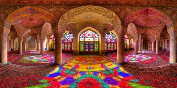 Fotógrafo registra beleza surpreendente de mesquitas iranianas