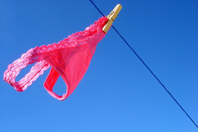 E quando as mulheres não usavam calcinha?