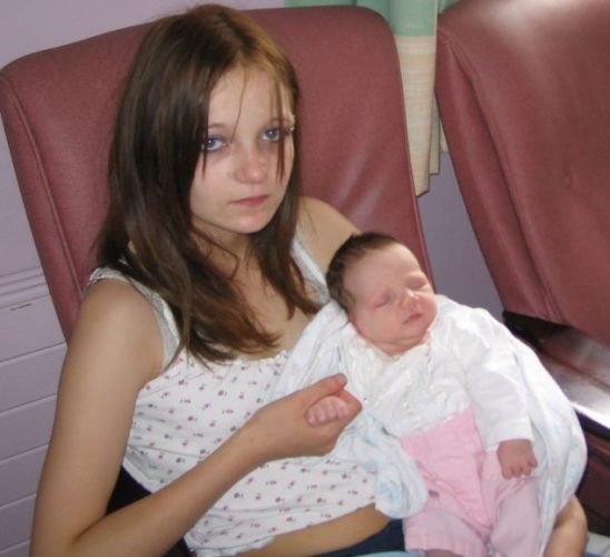 Scotland's youngest mother Tressa Middleton