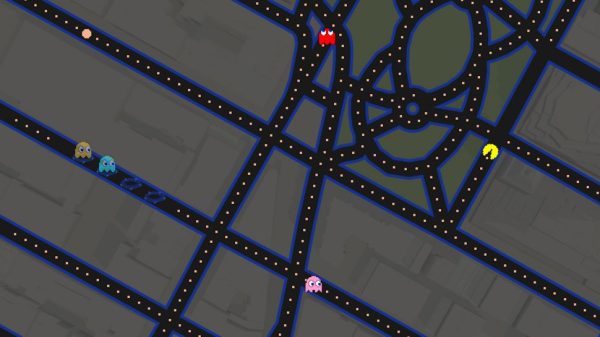 Brincadeira do Google transforma Maps em Pac-Man