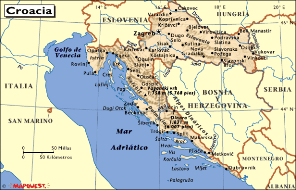 croatia-mapa
