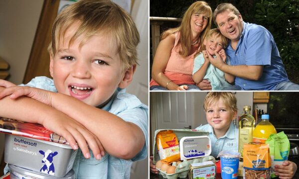 PIC BY SIMON JACOBS / CATERS NEWS - (PICTURED: Charlie Smith) - An epileptic youngster who had 300 fits a day has had his life transformed thanks to eating BUTTER. Little Charlie Smith, 6, from Epsom, Surrey was forced to wear a helmet during the day because he would suffer from up to 300 seizures and drop attacks, which would cause him to lose consciousness. The youngster was taking a cocktail of drugs, which left him drowsy and had little effect on his fits. So when a consultant suggested the family try a radical diet overhaul, his parents Debbie and Wayne never imagined the results would be so positive. Within three weeks of putting Charlie on a high fat, low carbohydrate ketogenic diet, he had stopped having seizures completely. SEE CATERS COPY