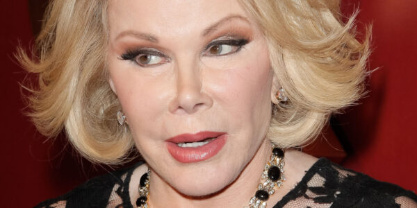 BEVERLY HILLS, CA - FEBRUARY 28:  Joan Rivers attends the QVC 5th annual red carpet style event at The Four Seasons Hotel on February 28, 2014 in Beverly Hills, California.  (Photo by Tibrina Hobson/WireImage)