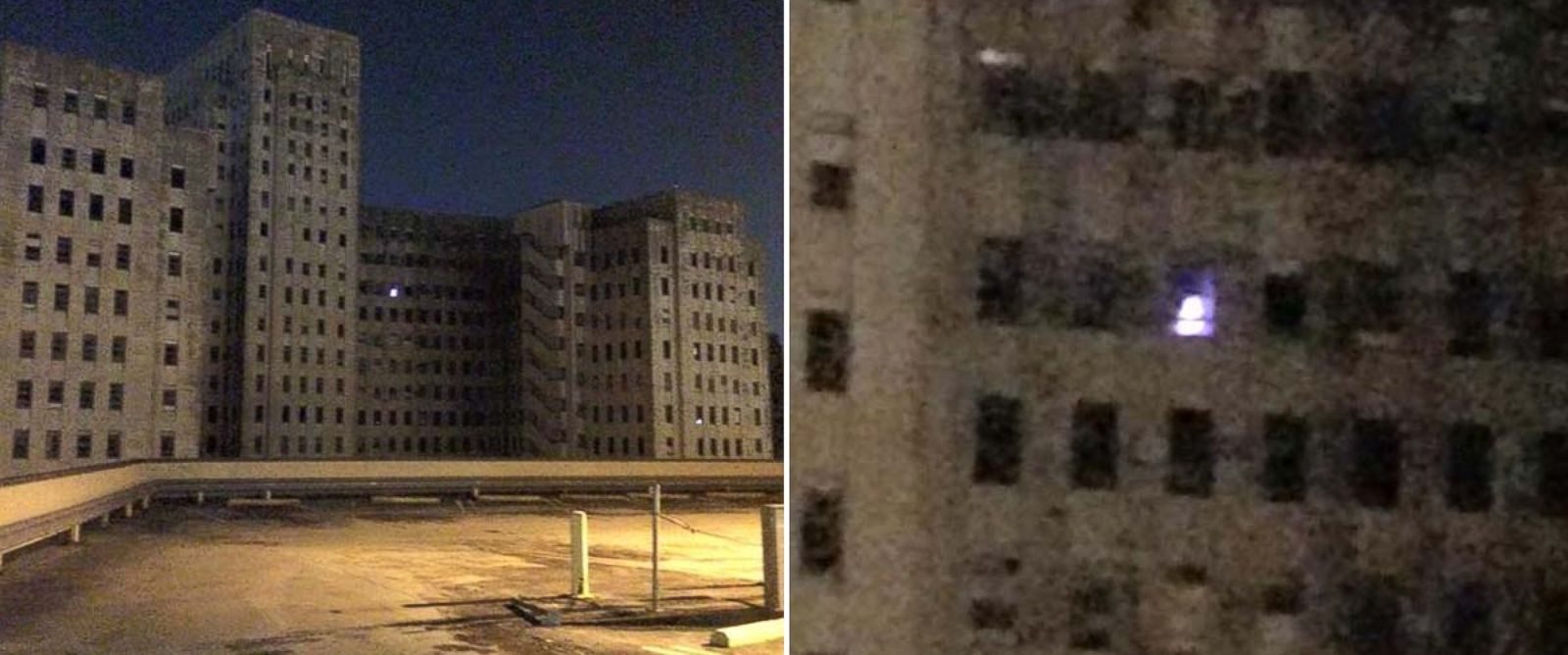 Luz misteriosa em hospital abandonado assombra norte-americanos
