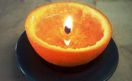 Orange-Candle