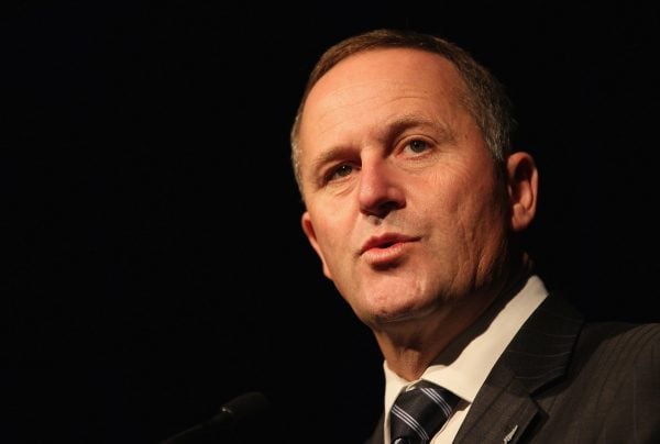 AUCKLAND, NEW ZEALAND - MARCH 15: New Zealand Prime Minister John Key speaks during the Auckland Chamber of Commerce Business Vitality lunch at Pulman Hotel on March 15, 2012 in Auckland, New Zealand. Business leaders joined Prime Minister John Key to hear his views on business and the economy for 2012. (Photo by Sandra Mu/Getty Images)