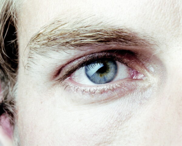 Man's eye, close-up