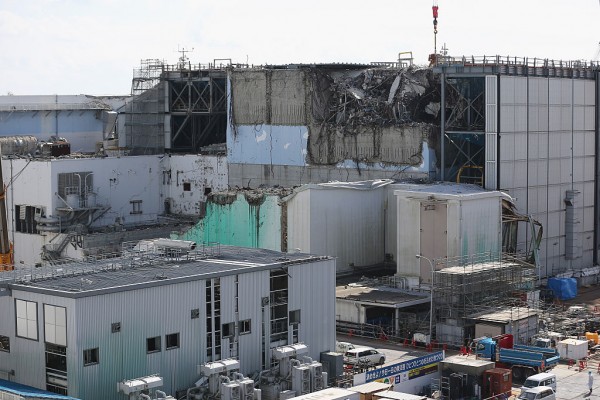 Workers continue the decontamination and reconstruction process at the Tokyo Electric Power Co.'s embattled Fukushima Daiichi nuclear power plant on February 24, 2016 in Okuma, Japan. March 11, 2016 marks the fifth anniversary of the magnitude 9.0 earthquake and tsunami which claimed the lives of 15,894, and the subsequent damage to the reactors at TEPCO's Fukushima Daiichi Nuclear Power Plant causing the nuclear disaster which still forces 99,750 people to live as evacuees away from contaminated areas.