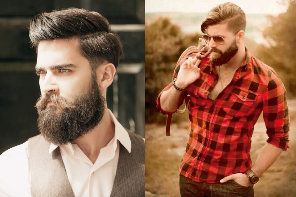 Corte de cabelo e barba hot sale masculino 2018