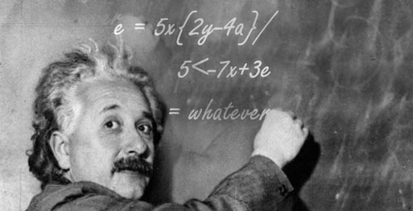 Einstein-never-failed-in-mathematics