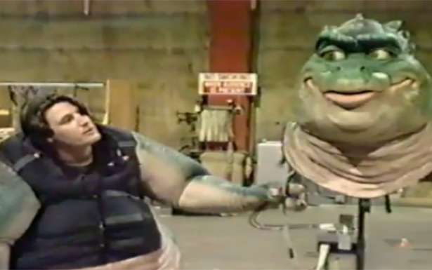 Família Dinossauro Making off Família Dinossauro