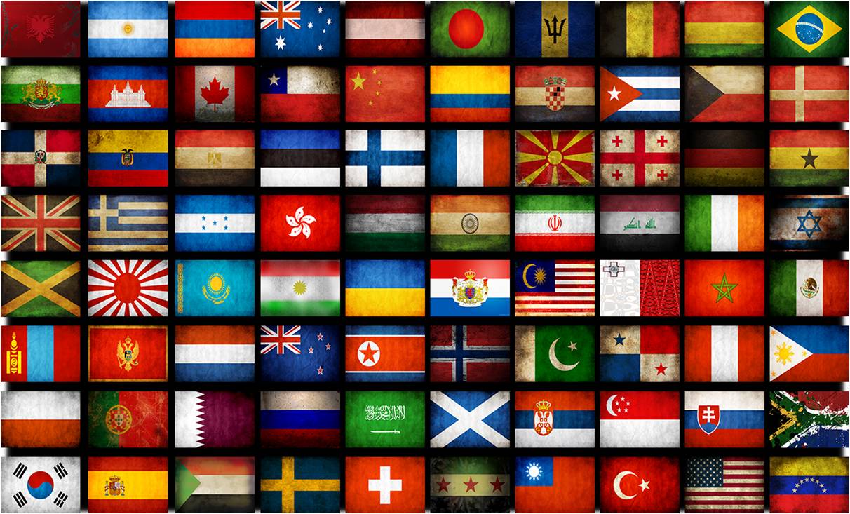 Será que você é capaz de identificar as bandeiras dos países? [Quiz] –  Fatos Desconhecidos