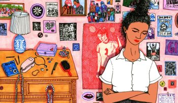 Ilustrações mostram o que as mulheres fazem quando ninguém está observando