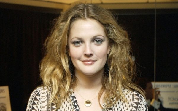 DREW BARRYMORE...Actress Drew Barrymore poses backstage at the Hollywood Awards Gala Ceremony, Monday, Oct. 20, 2003, in Beverly Hills, Calif.  (AP Photo/Chris Weeks)