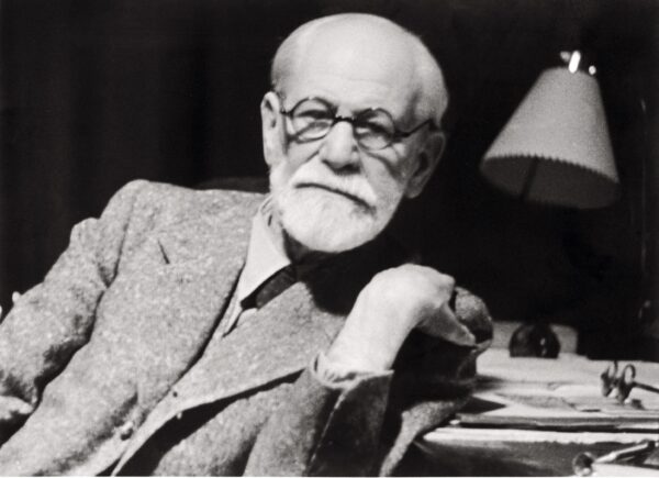 In this photo released by the Sigmund Freud Museum in Vienna former Austrian psychoanalyst Sigmund Freud is pictured in his working room in 1938. Austria and the world will be celebrating Sigmund Freud's 150th birthday on Saturday May 6, 2006. (AP Photo/Sigmund Freud Museum)