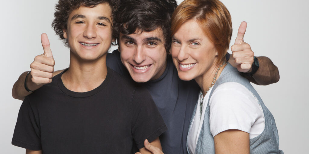 Smiling Family portrait