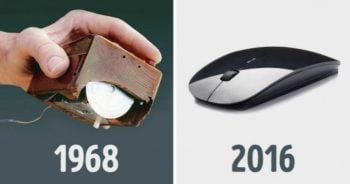 Essas foram as mudanças dos objetos com o passar dos anos