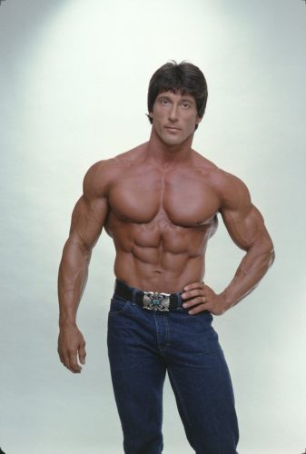 Professional bodybuilder Frank Zane photographed in 1979. (Photo by Jack Mitchell/Getty Images)