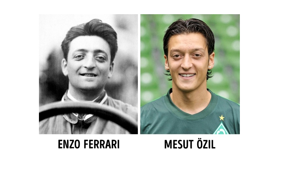 A história de que se parecem Enzo Ferrari e Özil - Quer Saber?