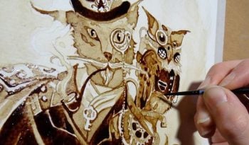 20 obras de arte que você não vai acreditar que foram feitas com café