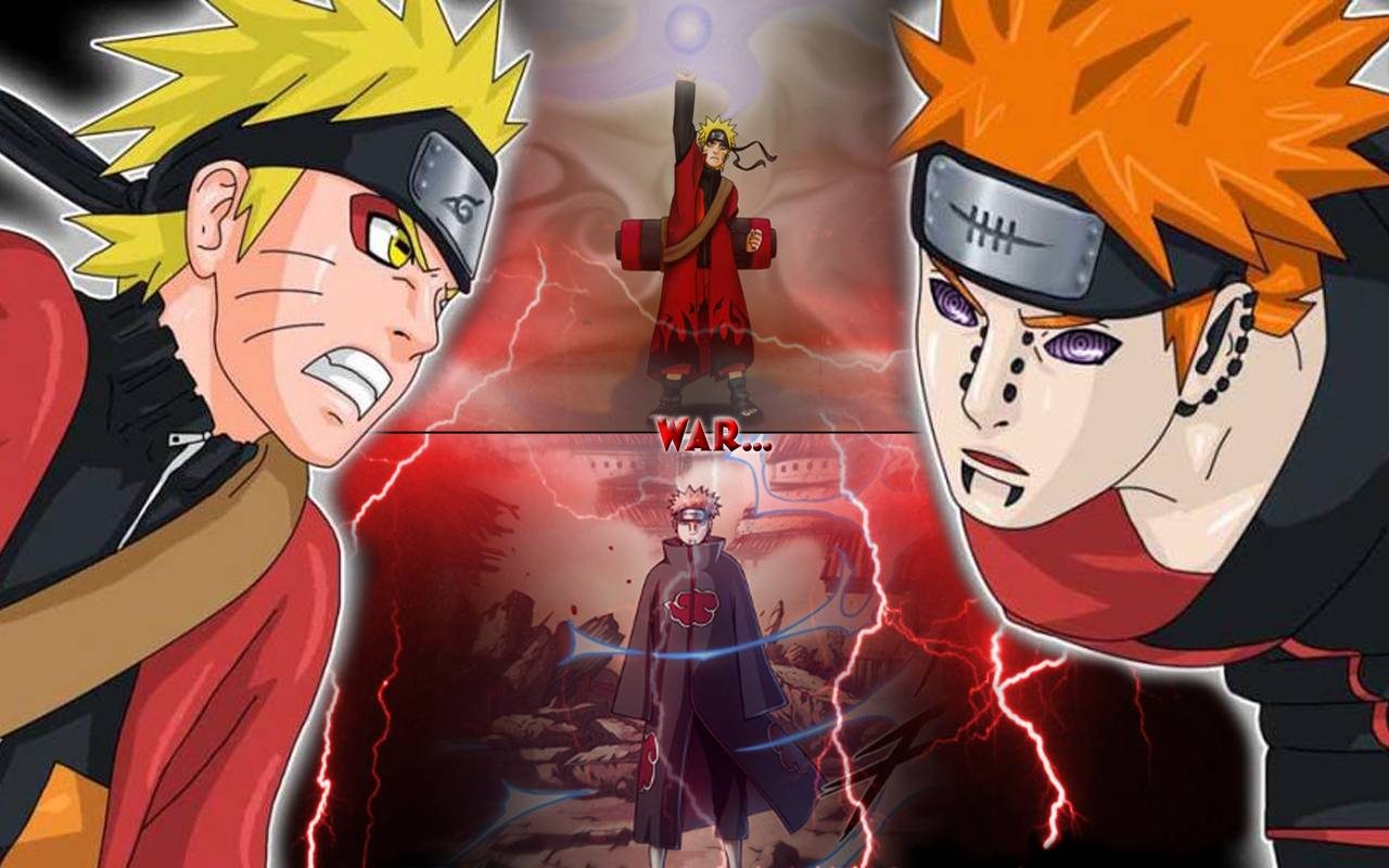 Naruto Shippuden 162: Pain destruye Konoha y pelea contra Naruto, boruto, masashi kishimoto, Animes