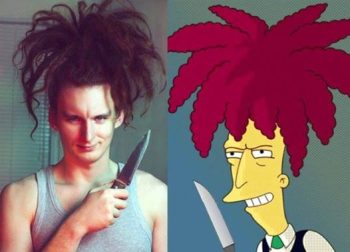 15 pessoas da vida real que são verdadeiras sósias dos personagens de os Simpsons