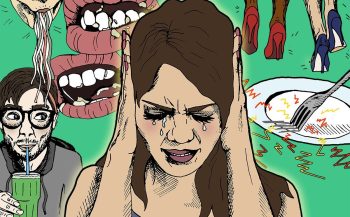 Por que é normal algumas pessoas se irritarem com o barulho de outras comendo?