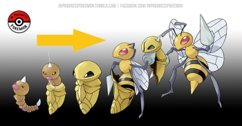 Artista recria processo evolutivo de 15 Pokémon