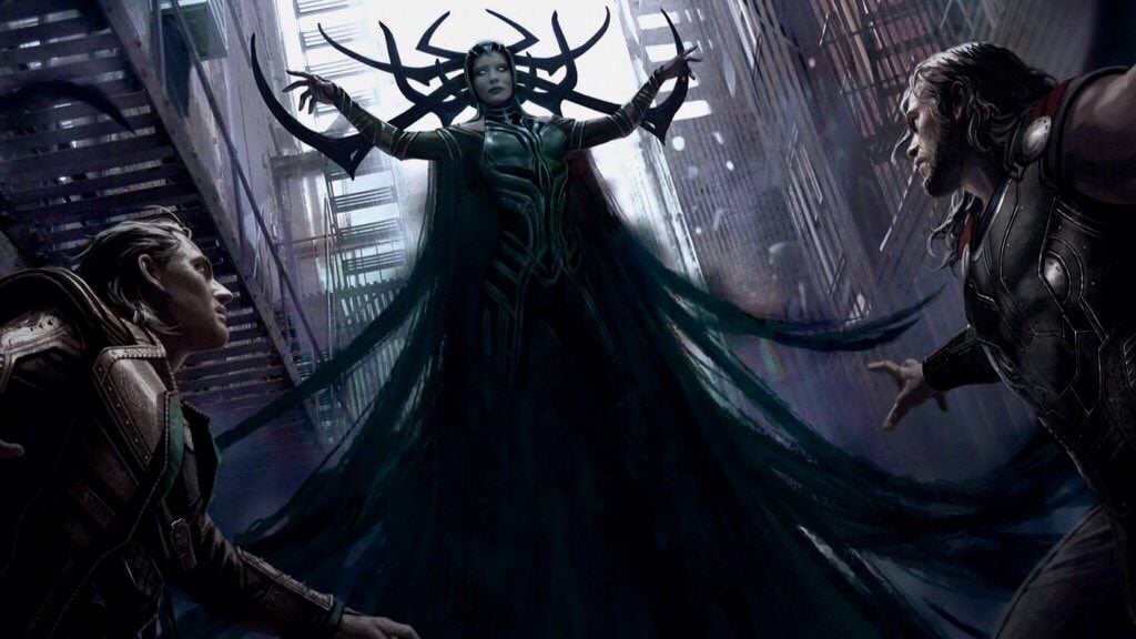 Thor 3: Ragnarok - Primeira foto oficial do filme revela novo visual de Thor e a vilã Hela!
