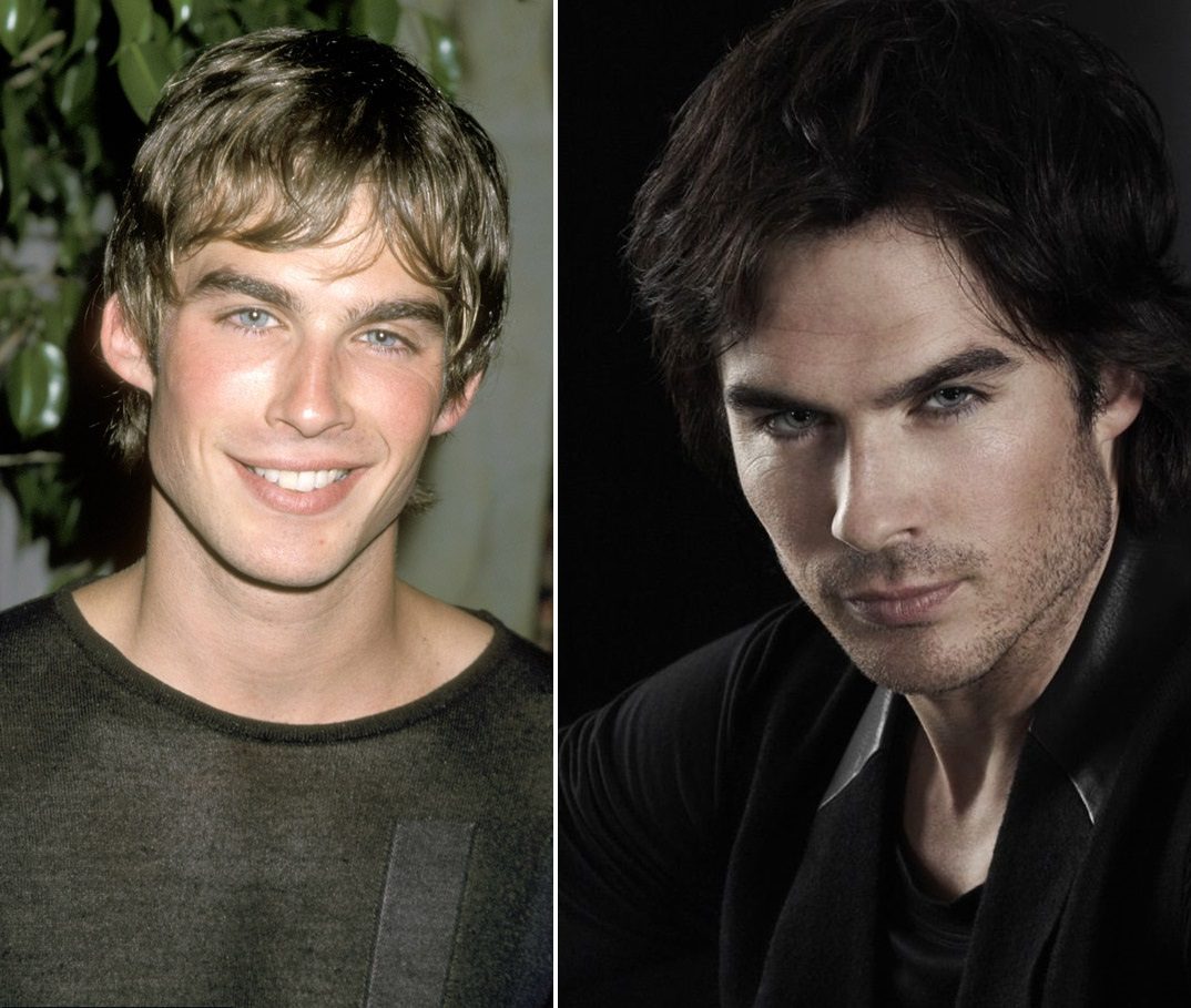 Veja um antes e depois do elenco de The Vampire Diaries!