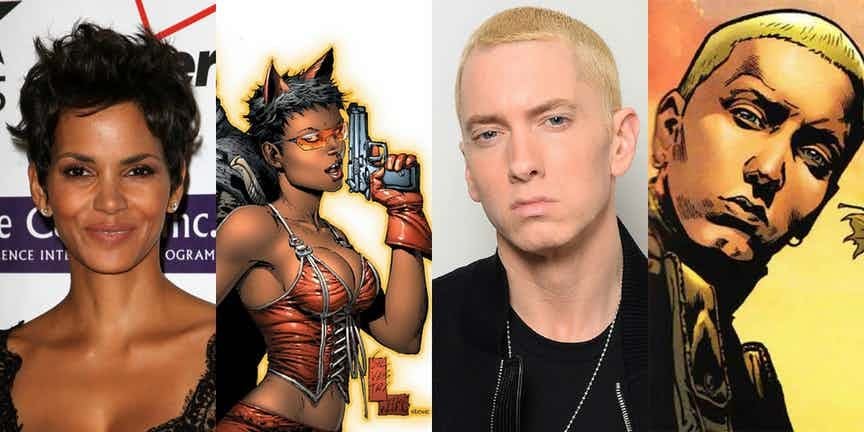 10 personagens dos quadrinhos inspirados em celebridades