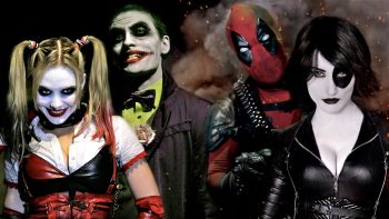 Deadpool e Domino enfrentam Coringa e Arlequina em vídeo insano