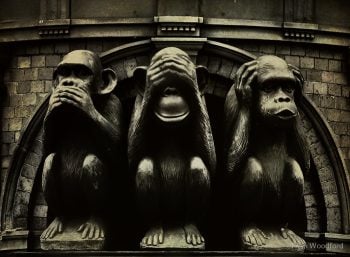 Qual a origem desses três macaquinhos, e o que eles significam?
